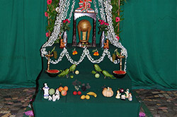 Decoration of Chaitr Gouri